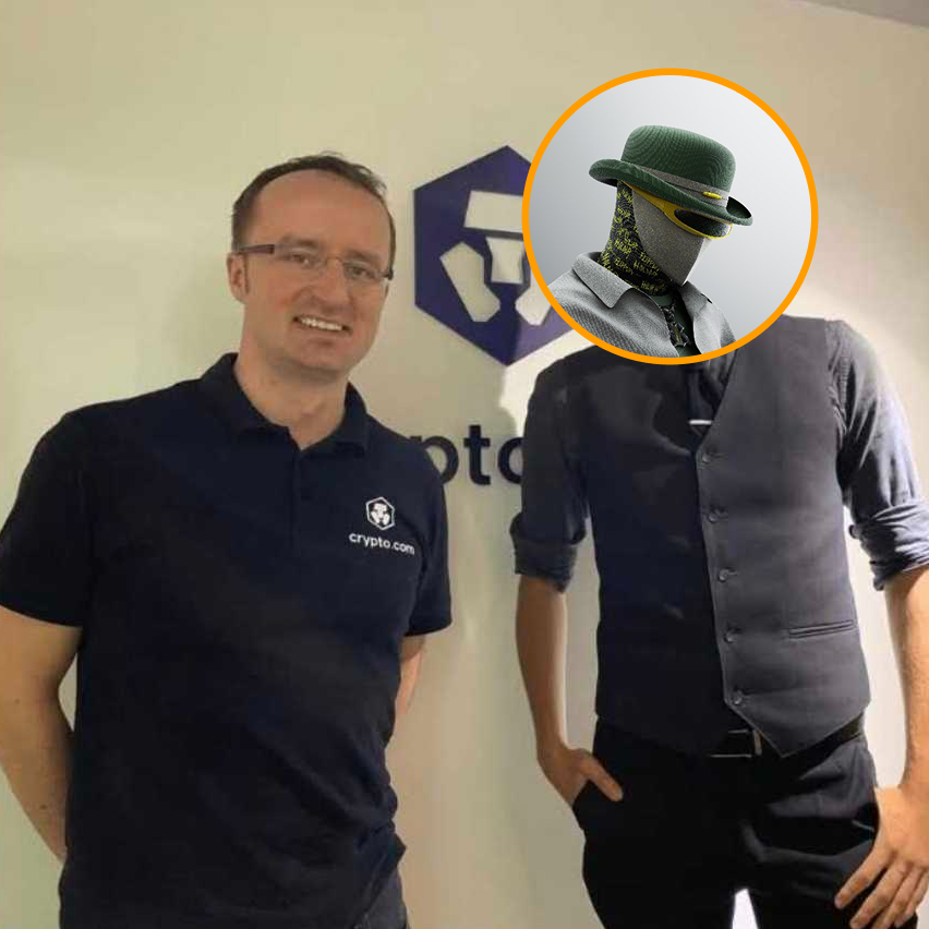 Z. with Kris Marszalek, co-founder and CEO of Crypto.com